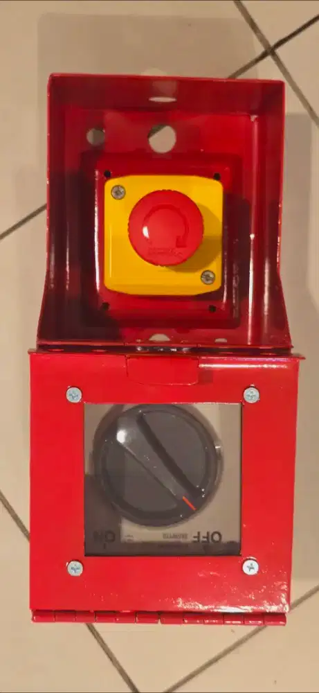 Emergency alarm shut down