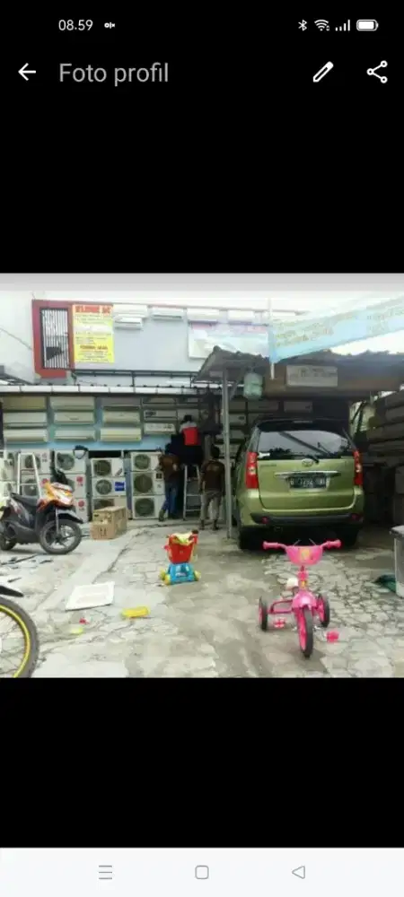 Ac bekas 1/2pk free pasang