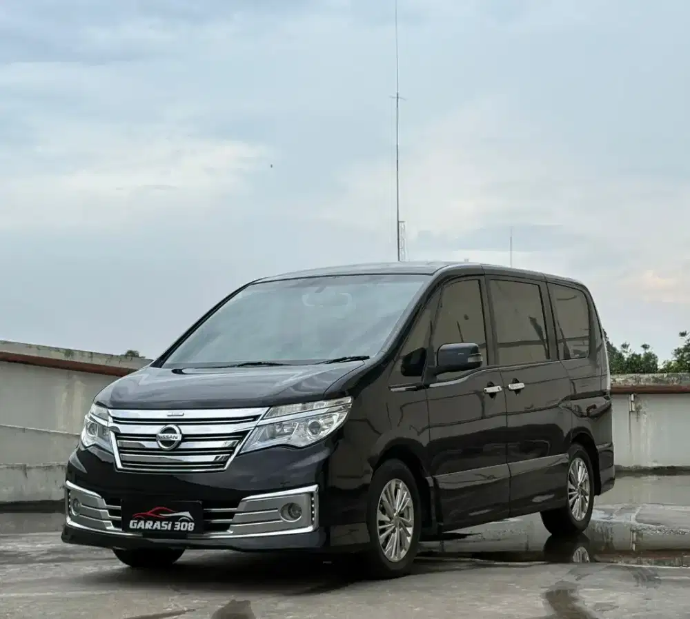 Nissan Serena C26 HWS Panoramic Warna Hitam KM 75rb Tahun 2018 07-26