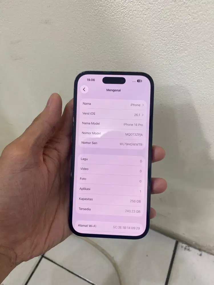 Iphone 14pro 256 Gray