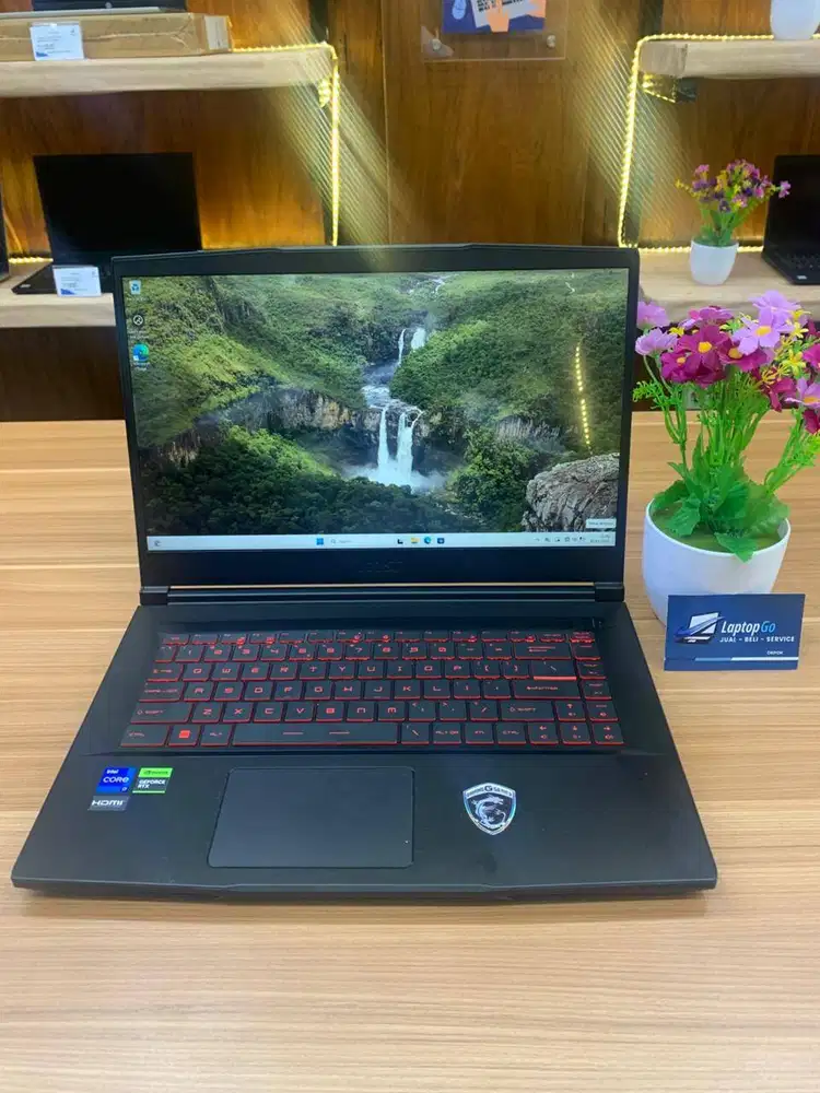 MSI CORE I7 RAM 32/1TB + 512GB NVIDIA GEFORCE RTX 3050 SECOND BEKAS