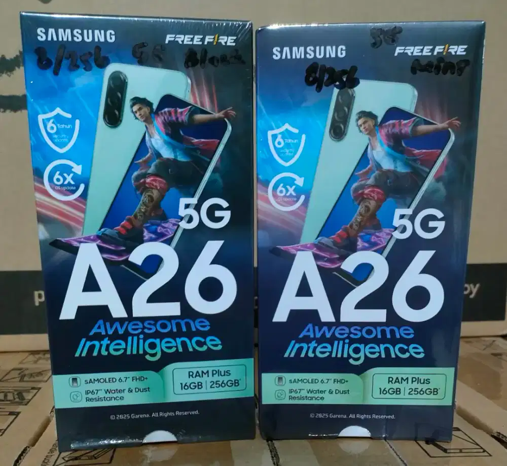 New Samsung Galaxy A26 5G-8/256 GB Garansi Resmi 1 Tahun