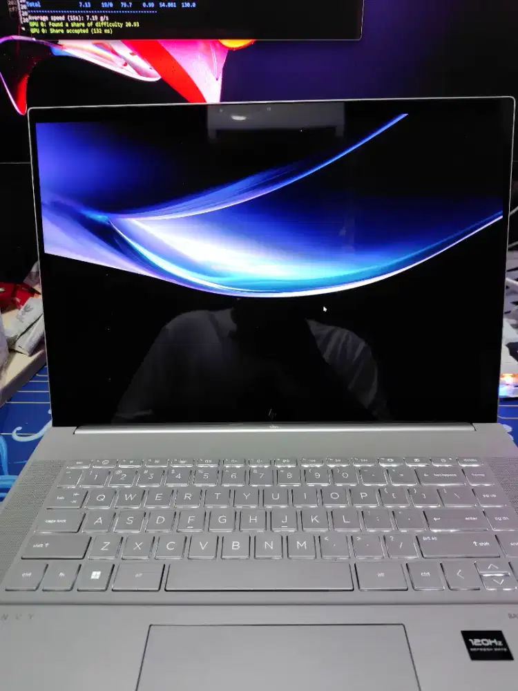 LAPTOP Hp Envy 16 TOUCH - 40/1,5TB RTX 4060 INTEL I7 13700H (BEKAS)