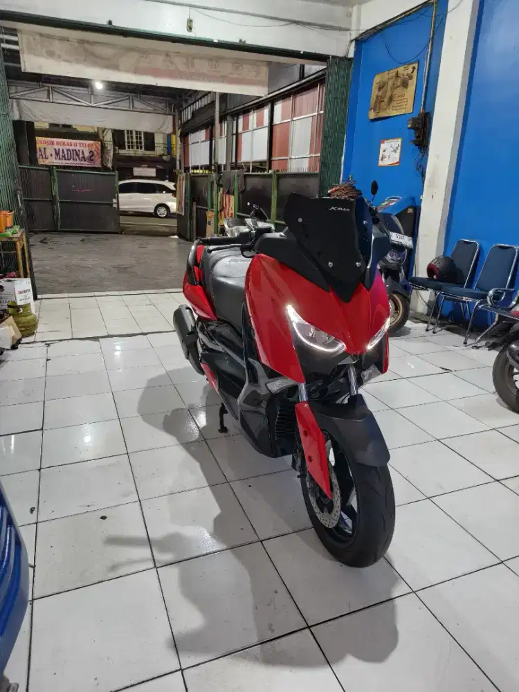 Xmax 2018 registrasi  2019 mesin segel