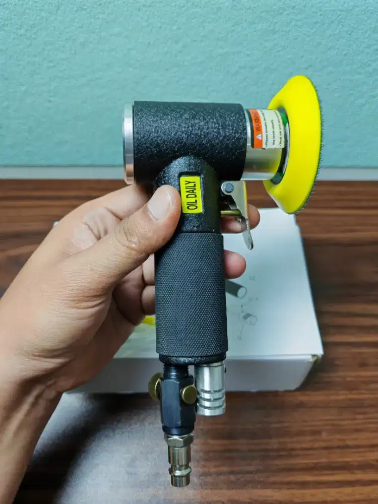 Polisher Air Sander 2 inci/3 inci Mesin Pengamplasan Pneumatik Poles