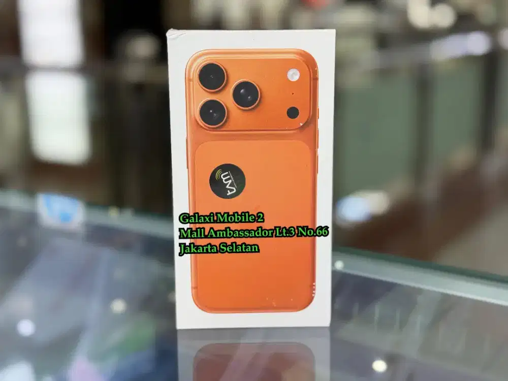 Apple Iphone 17 Pro Max 256GB Orange Ibox Bs Cash Kredit Tukar Tambah