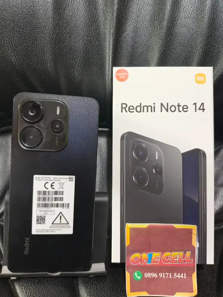 Redmi Note 14 Ram 8+8/128GB Fullset Ori Mulus