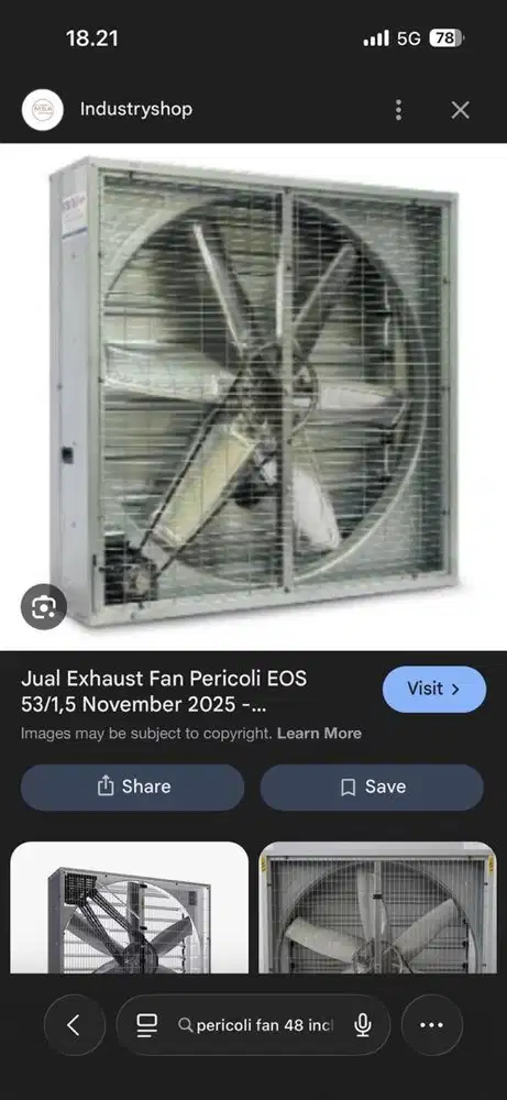 Blower Kandang Ayam 48-inch