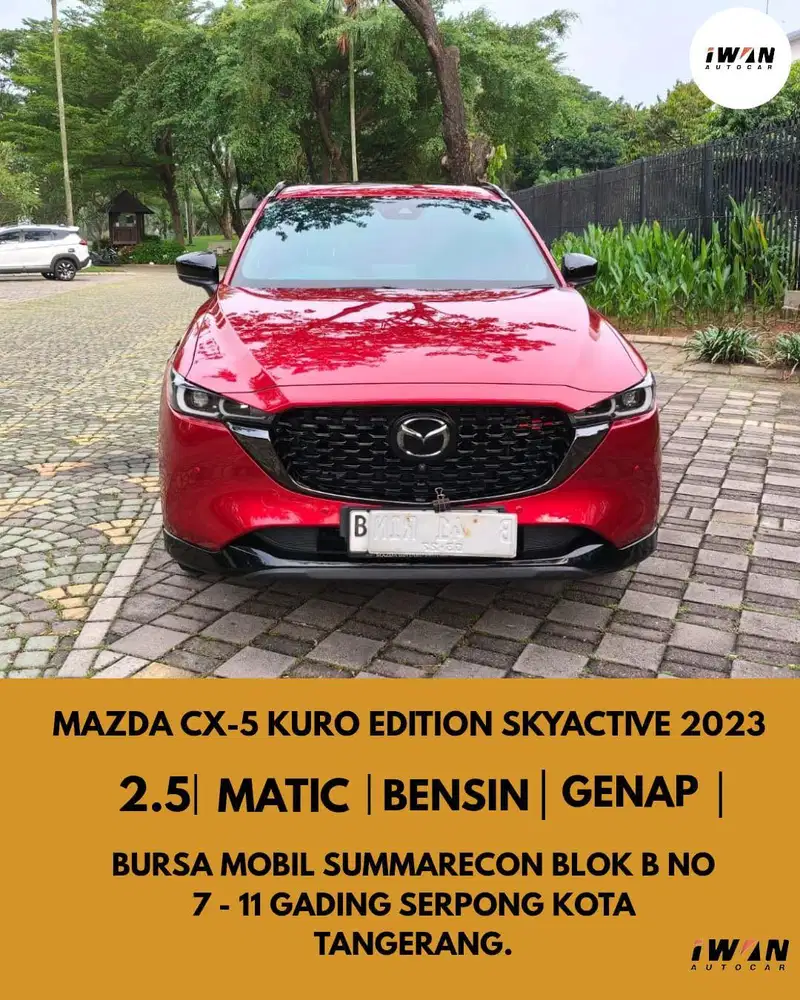 MAZDA CX5 KURO EDITION 2.5 SKYACTIVE 2023