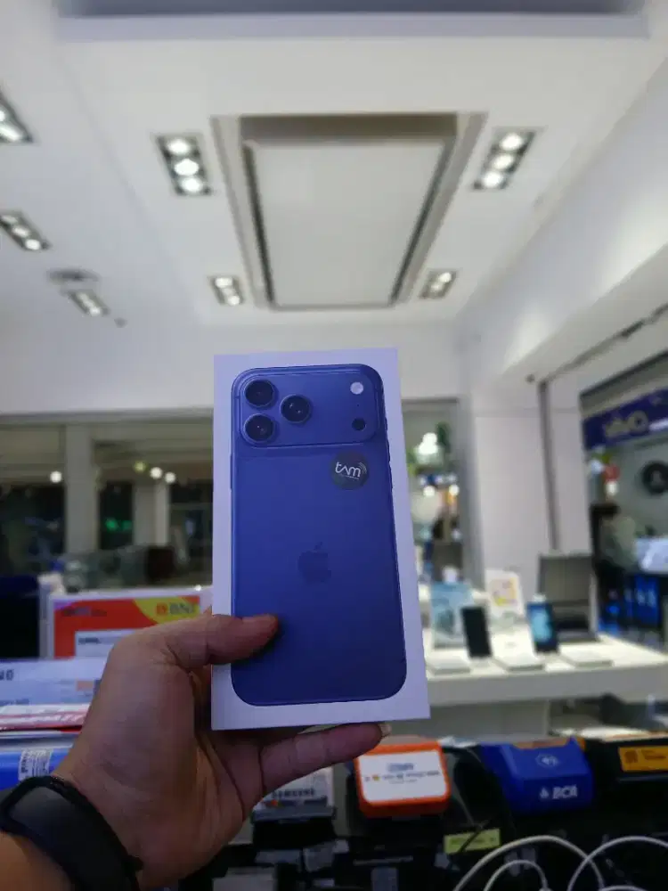 Iphone 17 pro max 256 BLUE, Garansi resmi ibox