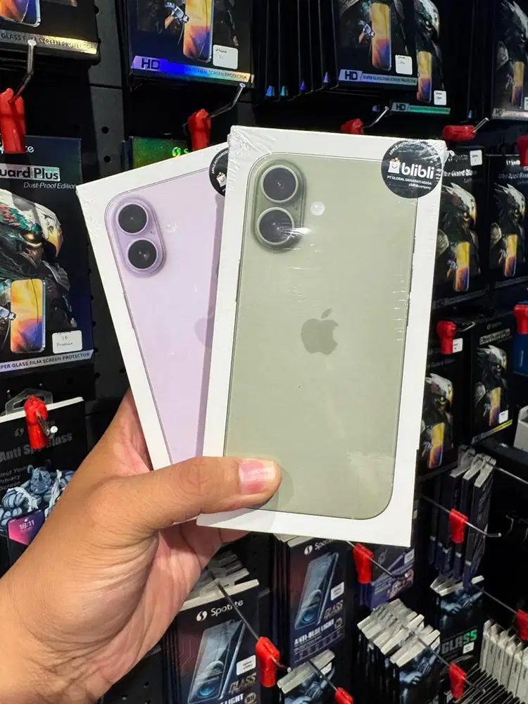 New iPhone 17 256GB Bonus Garansi Human Error 2 tahun