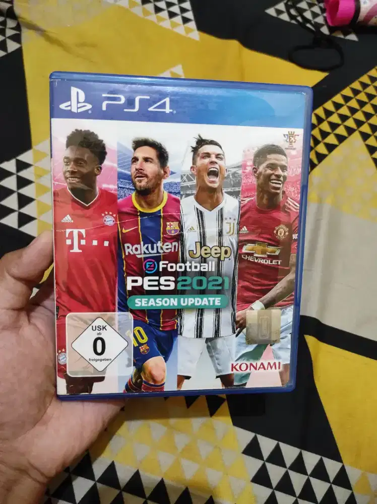 BD/KASET PS4 PES2021 (LANGKA) + OPTION FILE TERBARU