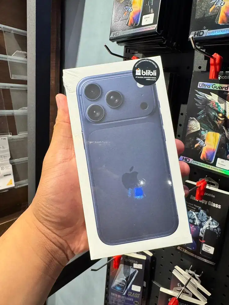 New iPhone 17 Pro 256GB Deep Blue Bonus Asuransi 2 tahun