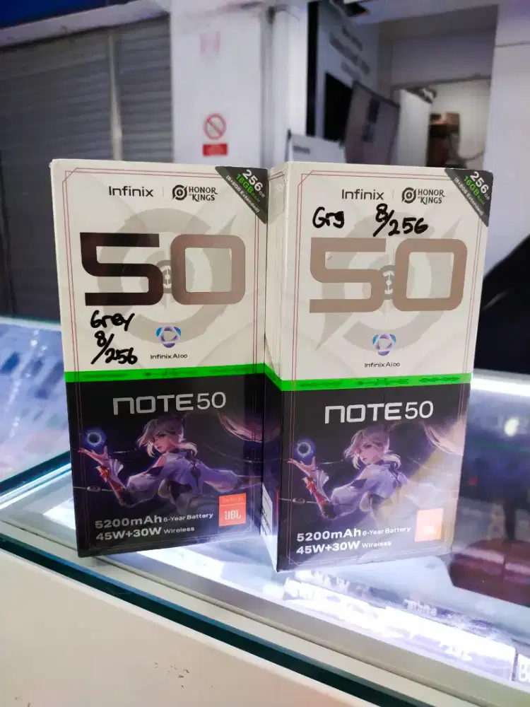 Infinix note 50 8/256 New segel