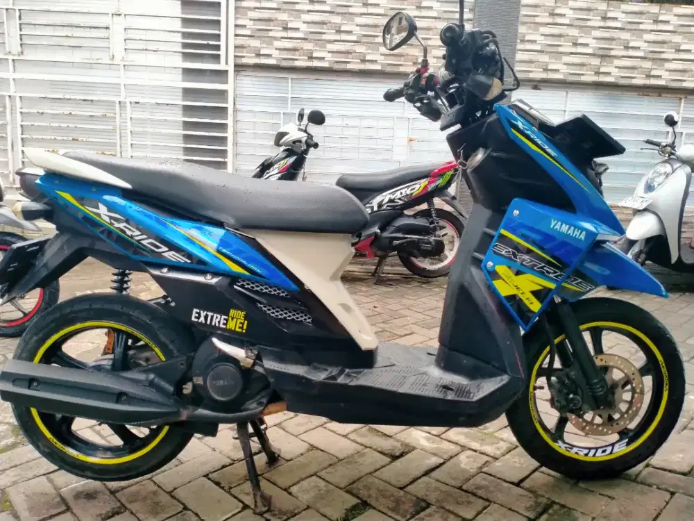 Yamaha X-Ride lengkap motor sehat walafiat keterangan detail dibawah