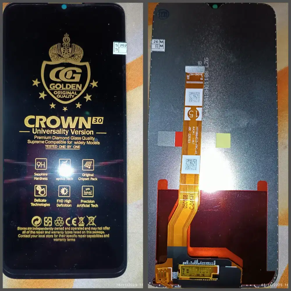 LCD Touchscreen hp OPPO A17