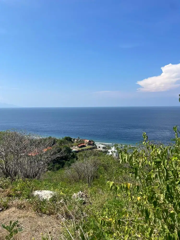 Dijual cepat Tanah Penida view Gunung Agung dan Lombok