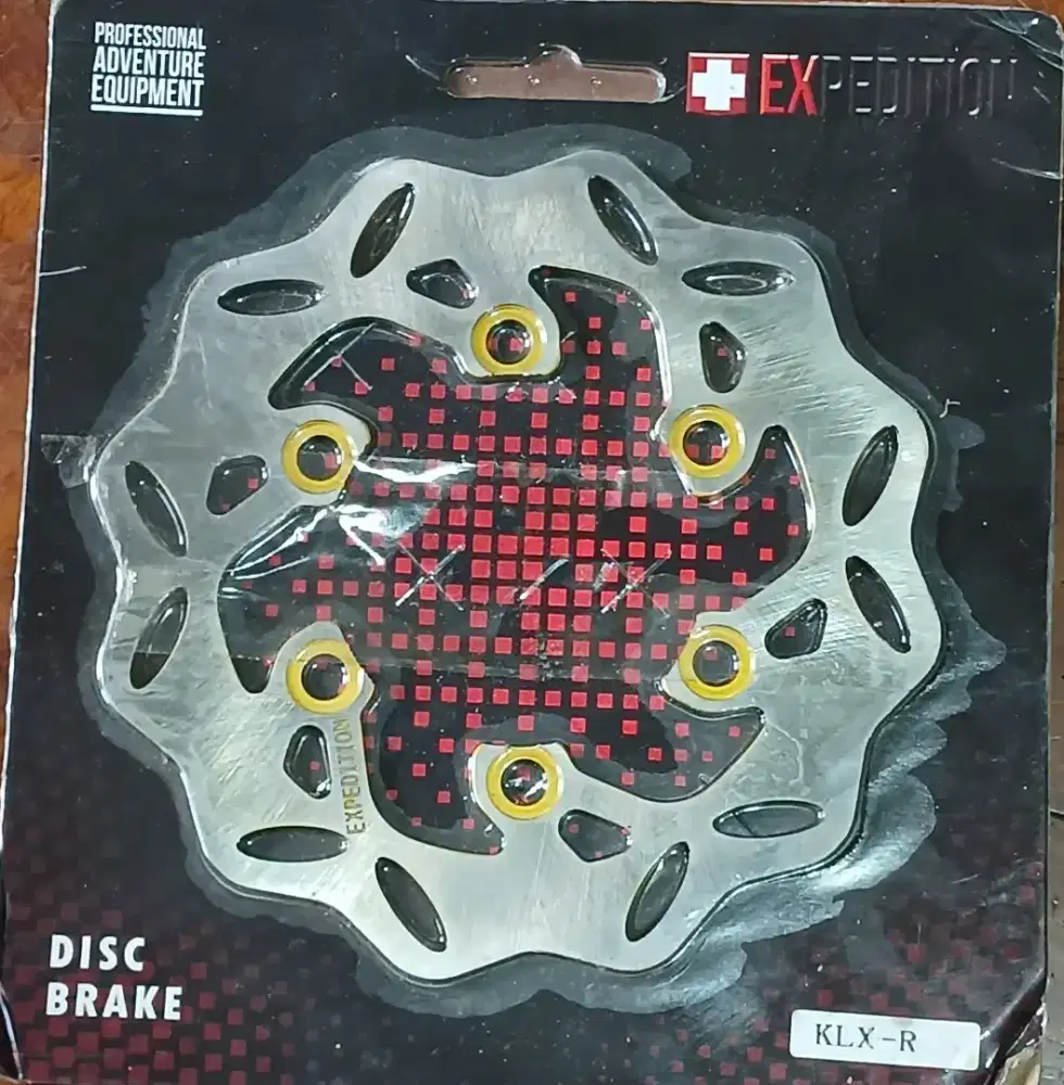 Disc brake atau rem cakram KLX bagian belakang EXPEDITION ORIGINAL