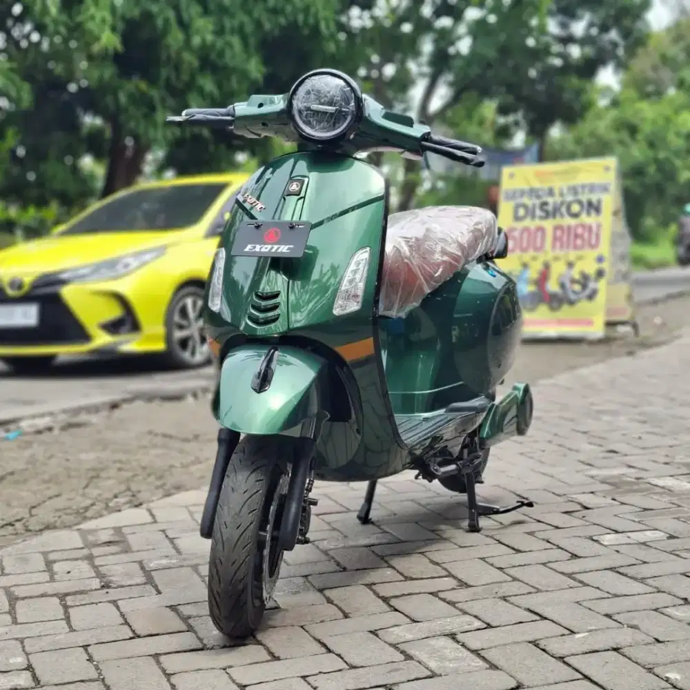 READY MOTOR LISTRIK EXOTIC SPRINTER AT KREDIT SYARAT CUKUP KTP SAJA