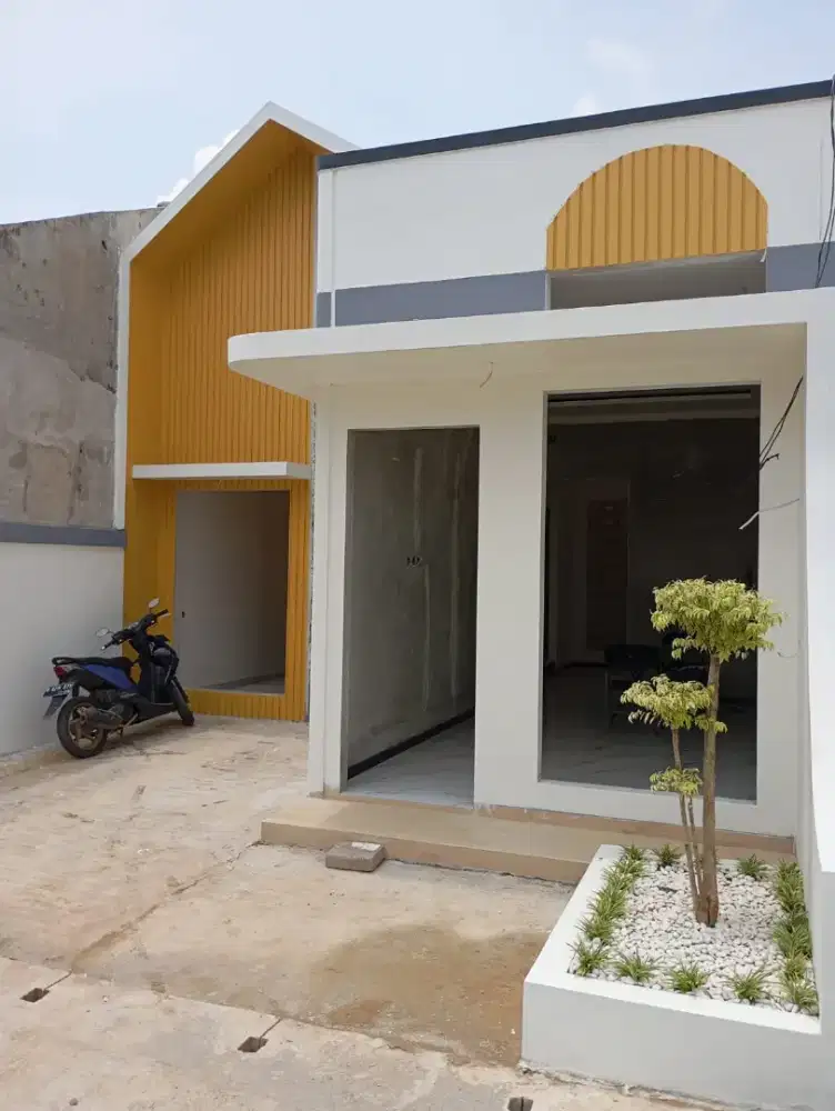 Rumah baru ideal masa kini modern minimalis harga all in