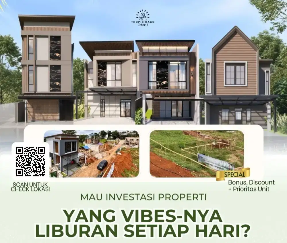 Dapatkan Langsung Vibes VTD 3 di lokasi, Bebas banjir, View indah SHM