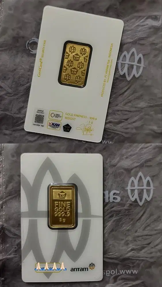 Logam mulian Antam 5g 2018