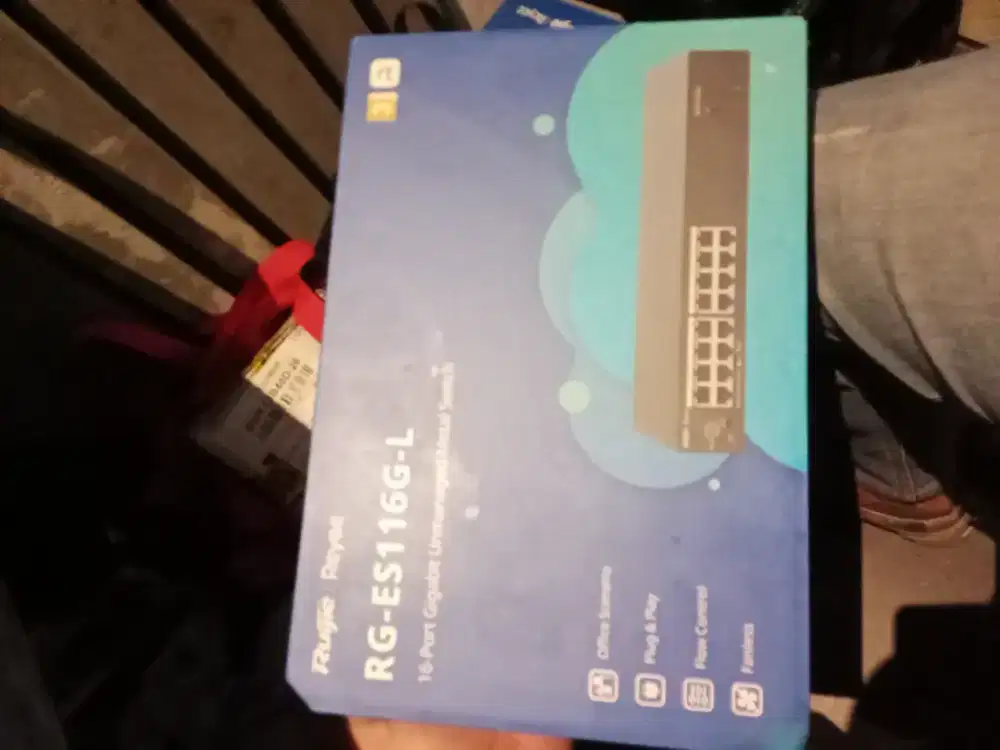 Ruijie RG-ES116G-L 16port Gigabit unmanaged Metal Switch