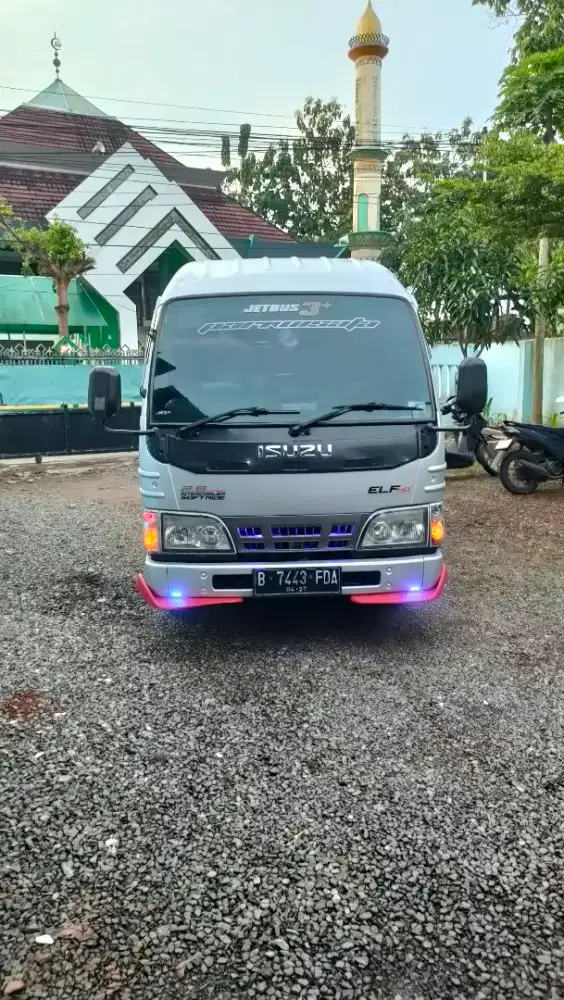 ISUZU ELF LONG 2017 SIAP PAKAI