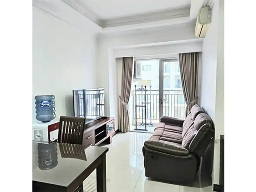 Apartemen Dijual  Tanah Abang Cosmo Residence Luas 58 , 2 BR, Full Furnished