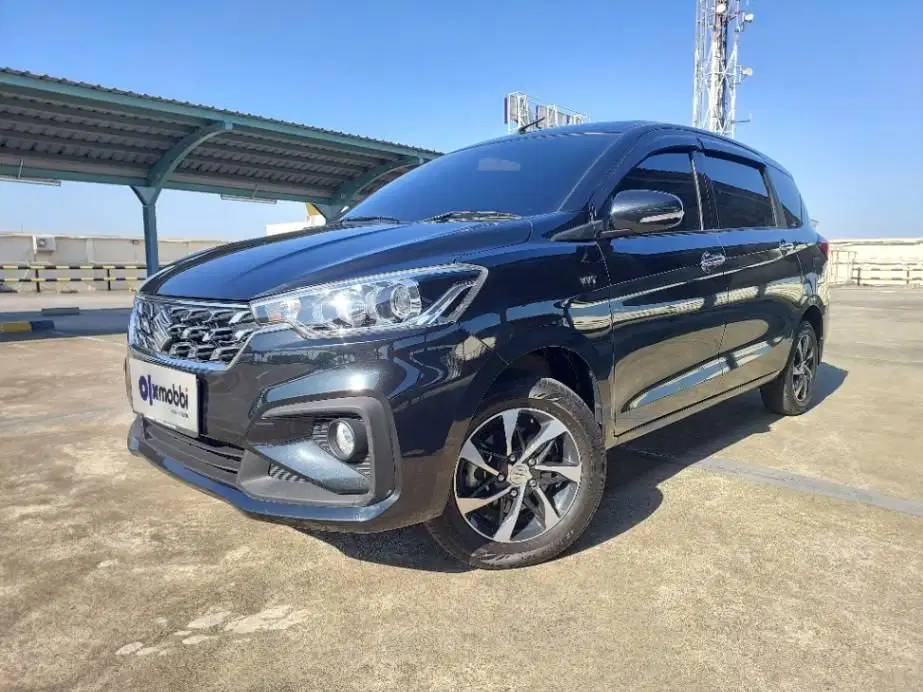 TDP 10JT Suzuki Ertiga 1.5 Hybrid GX Bensin-AT Hitam 2022