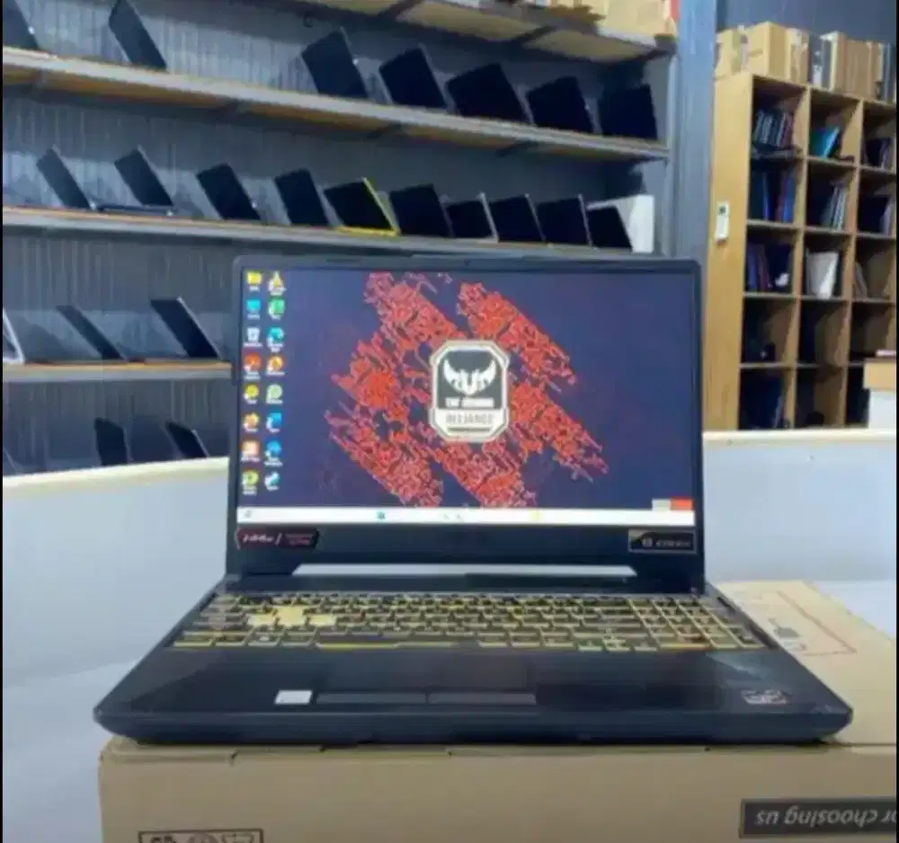 Laptop Asus TUF Gaming 15 FA506IC,Amd Ryzen7 -4800H  Ram 16Gb SSD512Gb