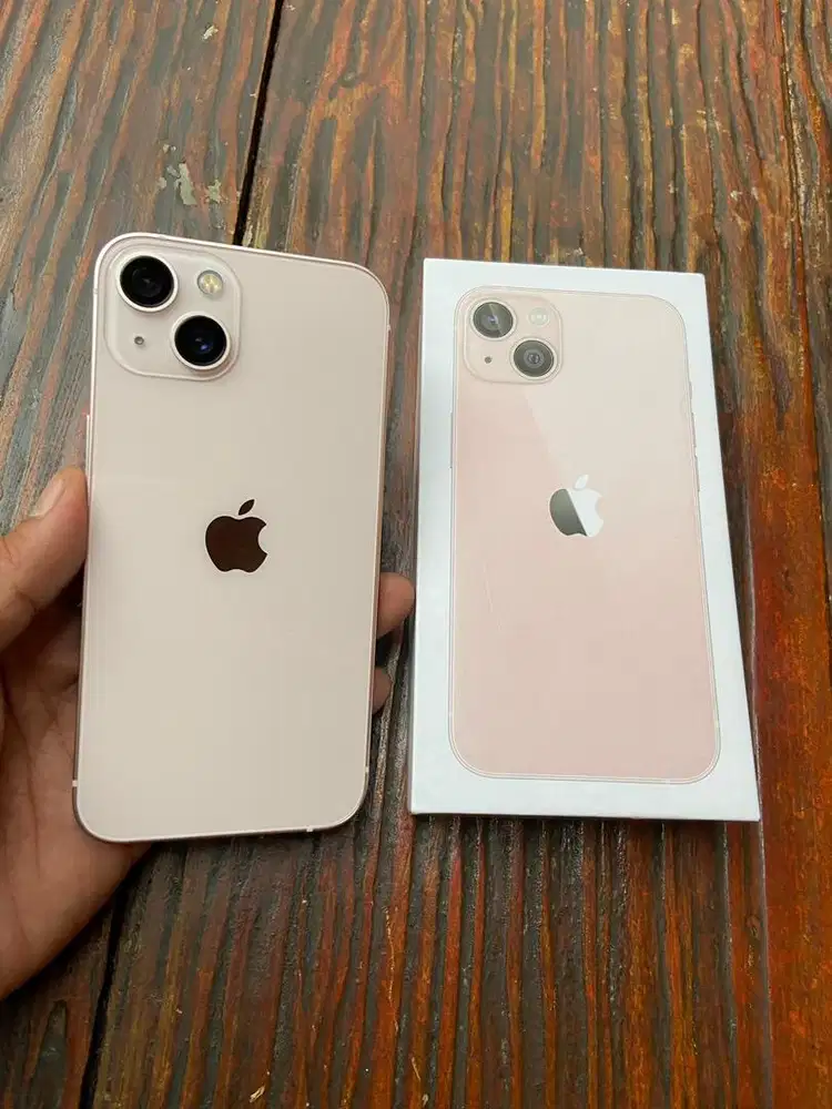 Iphone 13 128gb pink siap pakai