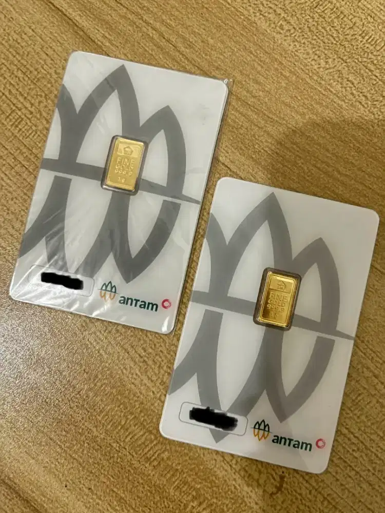 Emas Antam 1Gram (2 Keping)