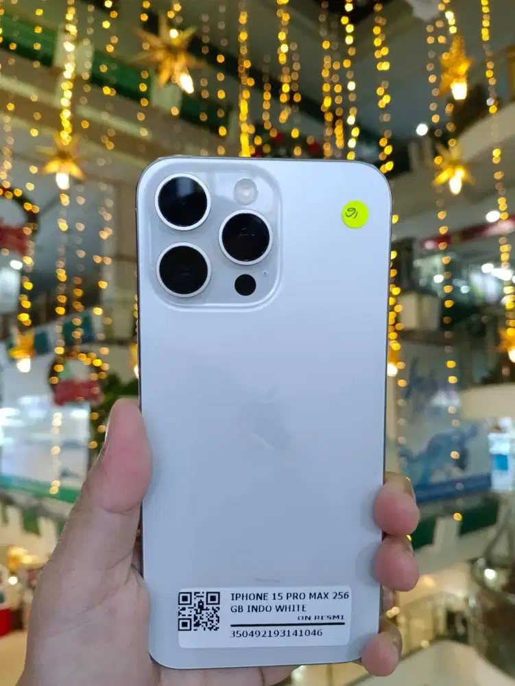 IPHONE 15 PRO MAX 256GB SECOND INDO