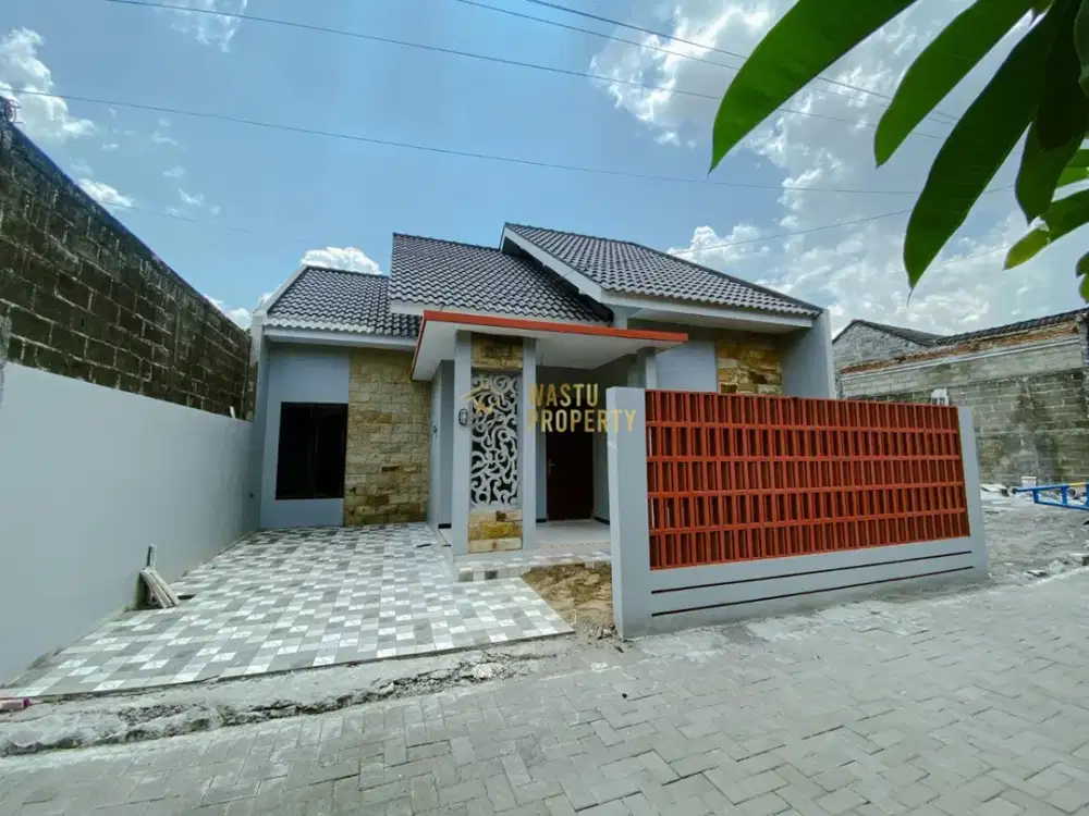 RUMAH BARU, TANAH LUAS DEKAT JOGJA BAY DI NGEMPLAK, SLEMAN