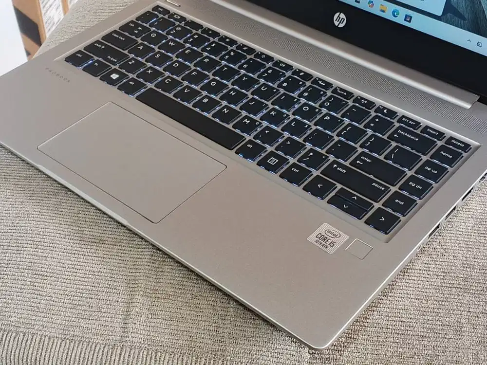 Laptop HP Probook Core i5 Generasi 10 Ram 8 SSD 256 GB Normal Lancar