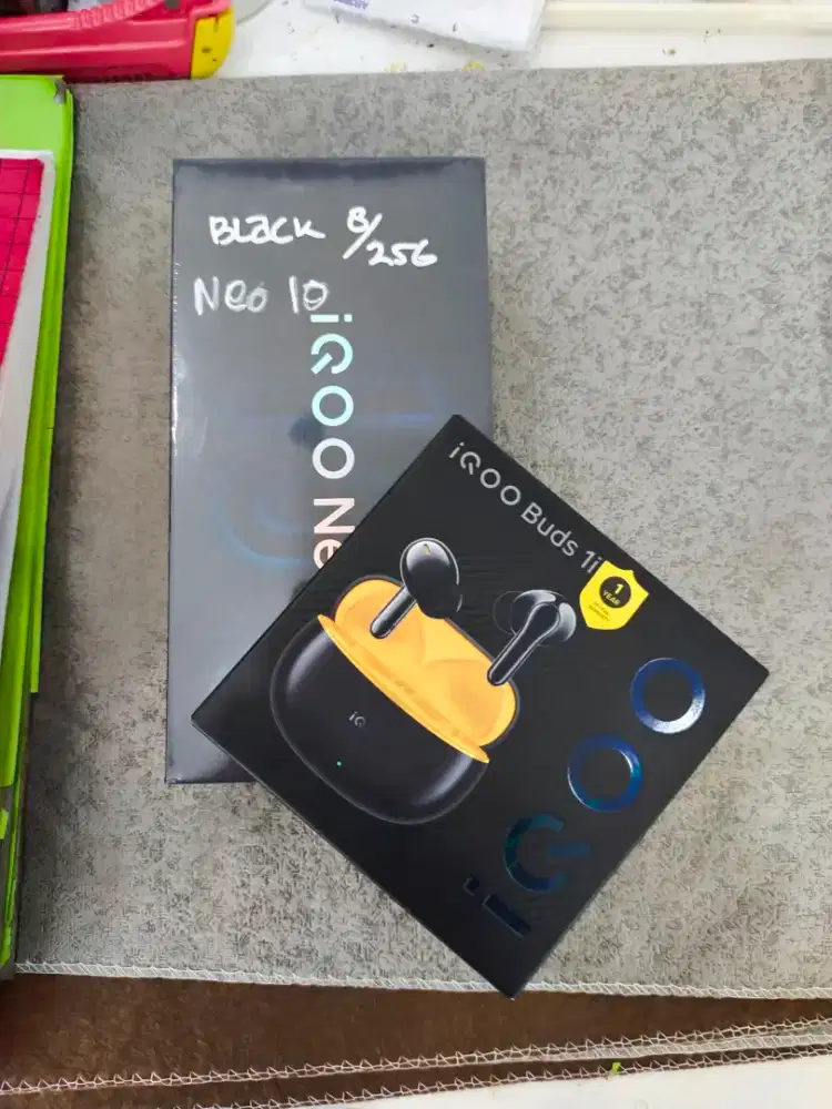 Iqoo Neo 10 5g 8/256 black new segel