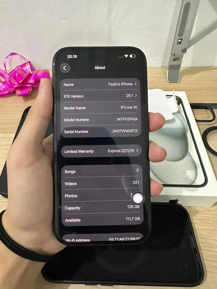 Iphone 15 128 gb black