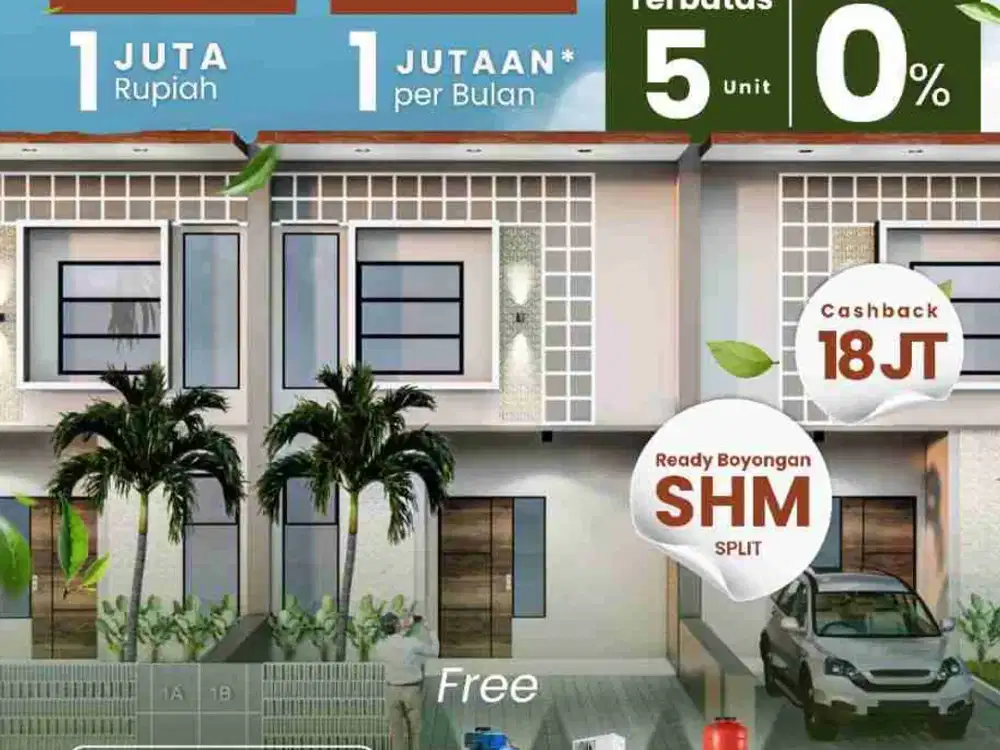 Dijual Rumah 2 lantai