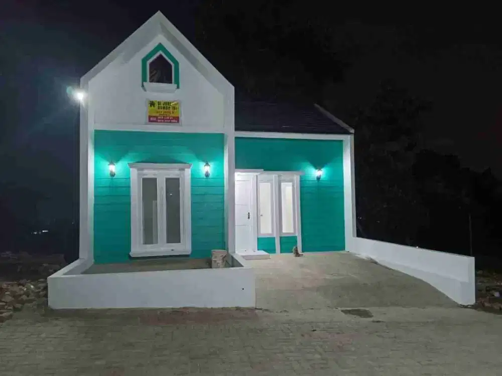 Rumah modern American style dengan city view