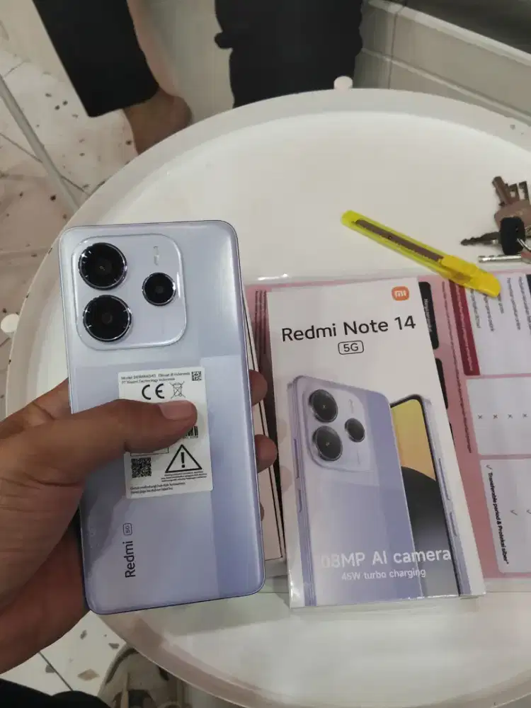 Redmi note 14 5G . Bisa kredit tanpa dp bunga mulai 0%