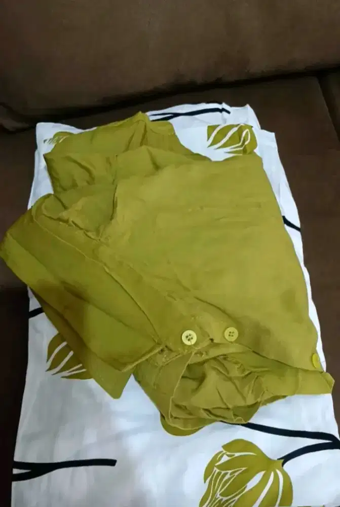 One set celana FLORA BAHAN RAYON PREMIUM ATASAN NYAMAN tebal