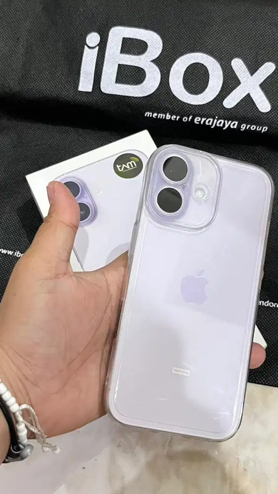 Iphone 17 256 ibox baru 4 hari fullset