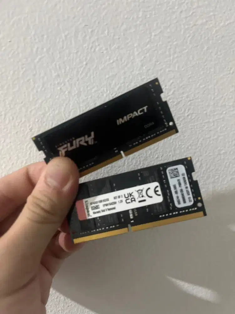 RAM Kingston Fury impact 16gb ddr 4 sodim 3400
