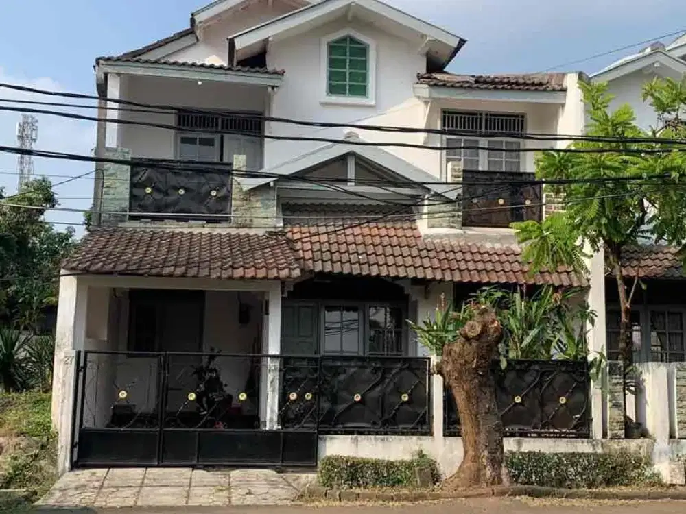 RUMAH di Jl. Pisok Sektor 5 Bintaro jaya dekat stasiun jurangmangu