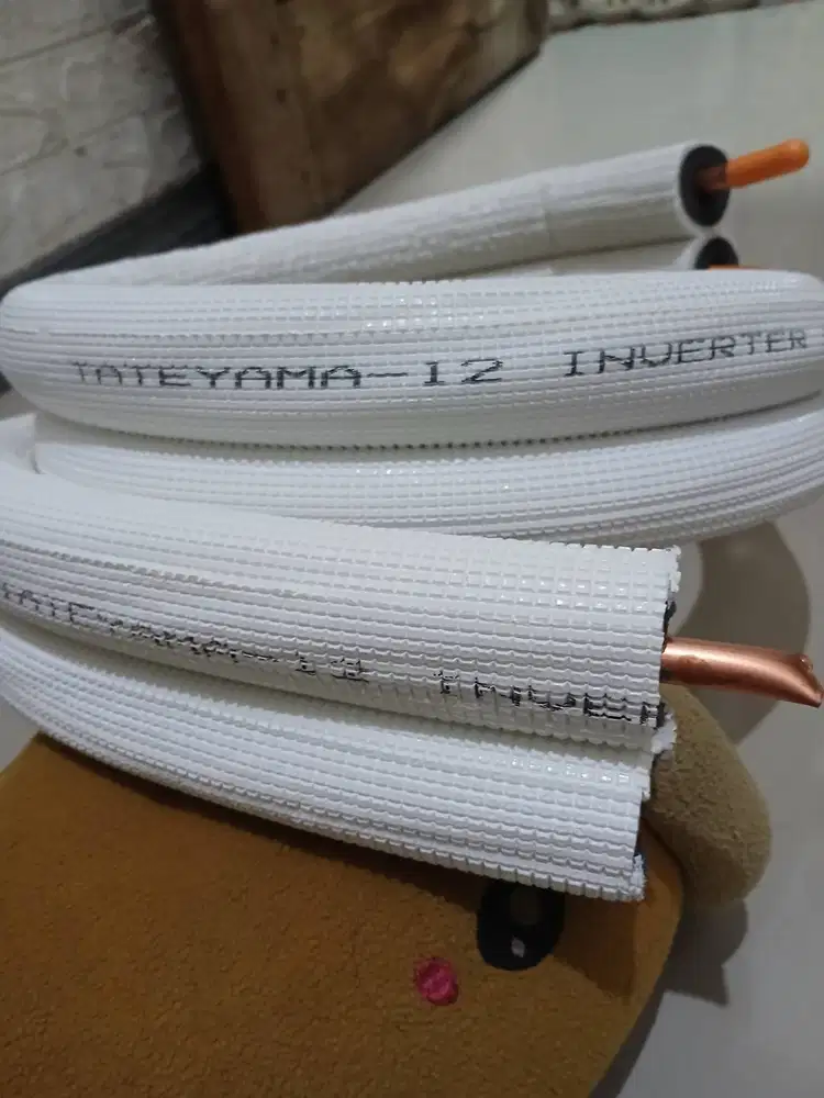 selang pipa AC panjang 1,8 meter kondisi baru merk tateyama inverter