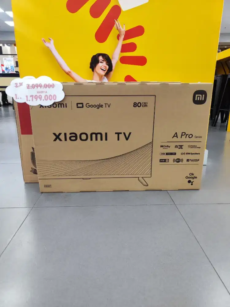 Xiaomi google TV 32 promo sejutaan