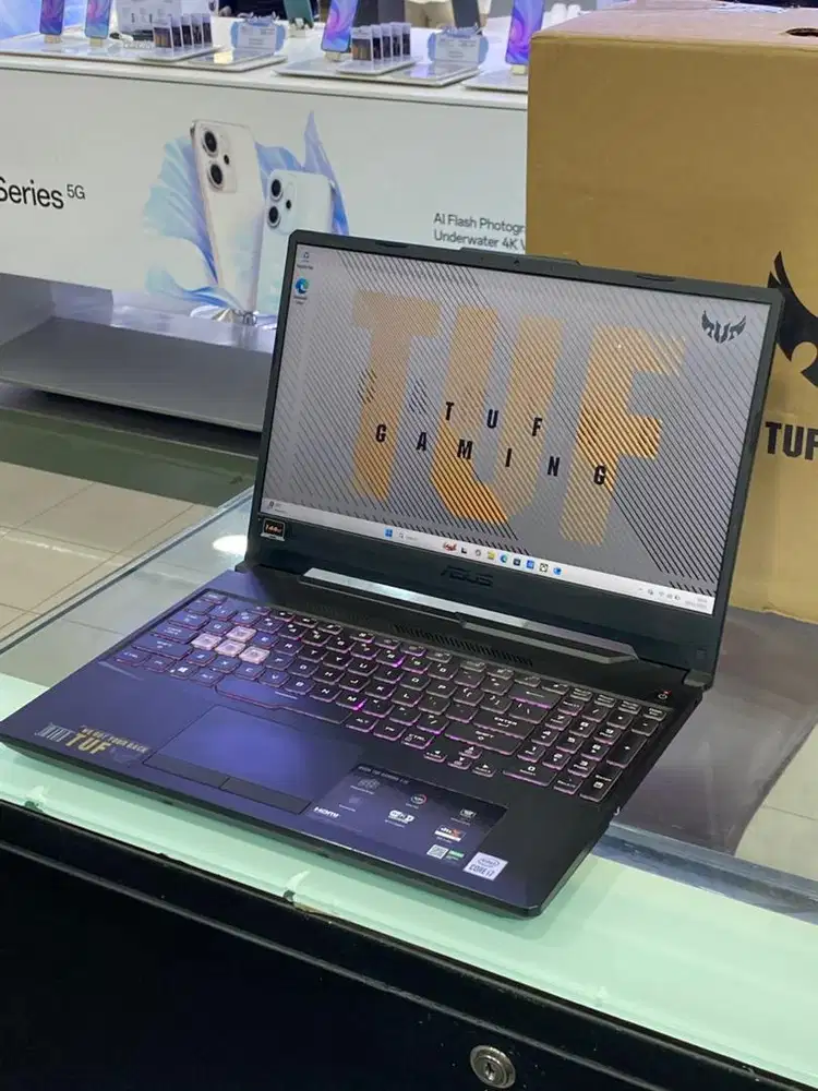 ASUS TUF F15 FX506LI i7-10870H 8GB / 512GB GTX 1650 Ti JUAL CEPAT