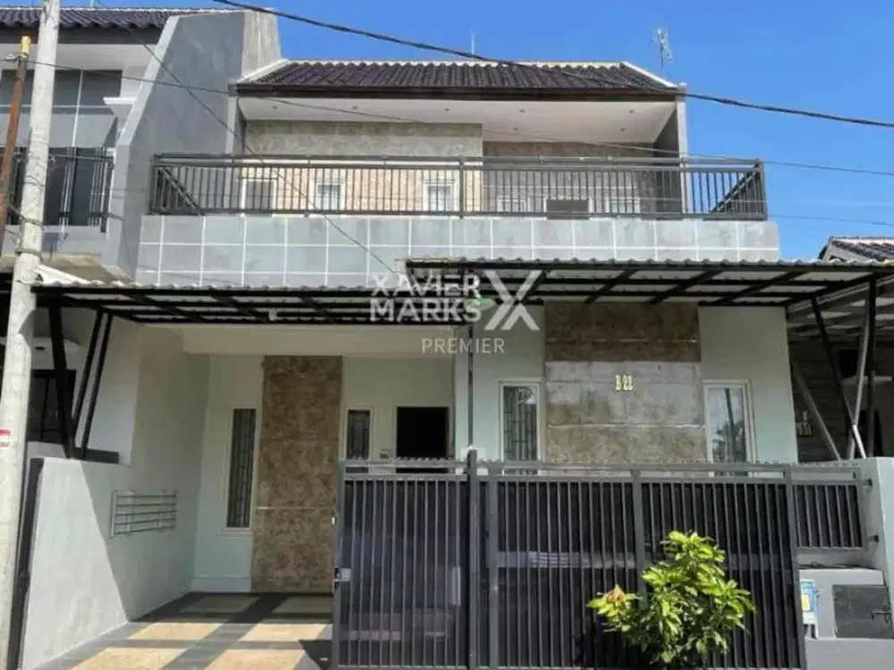 Rumah Baru plus kolam renang di Pandanwangi Sulfat Malang