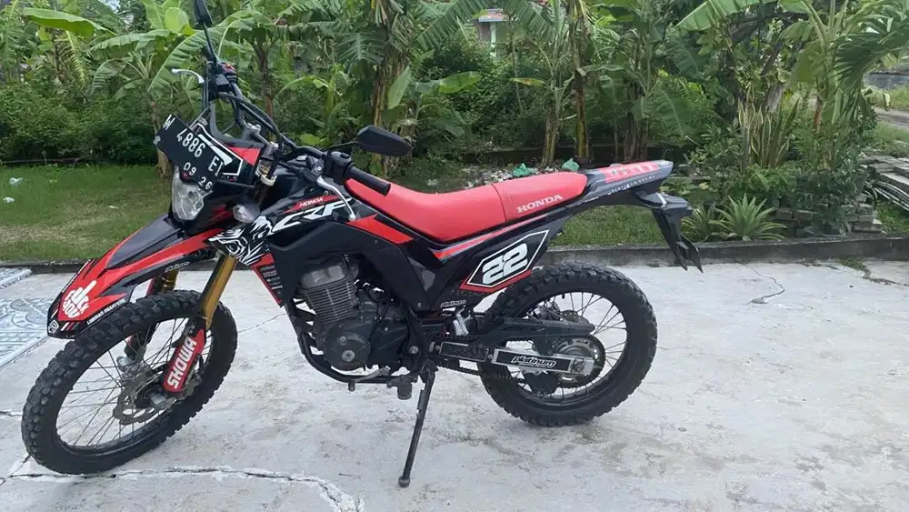 Jual crf 2021 lengkap minus pemakaian